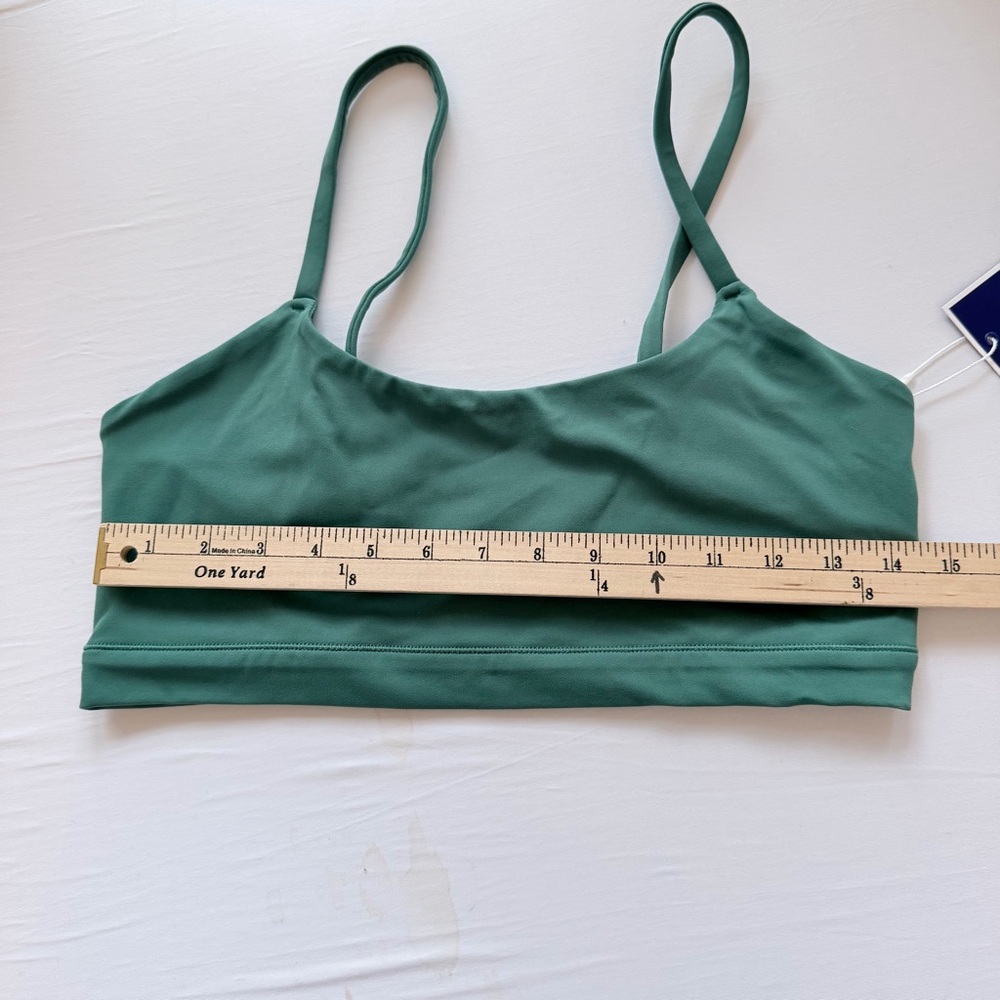 NWT ADDISON BAY Olive Green Adjustable Soft Knit Bralette LARGE $88 - Picture 6 of 7